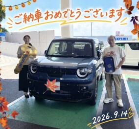 ☆クロスビーご納車おめでとうございます☆